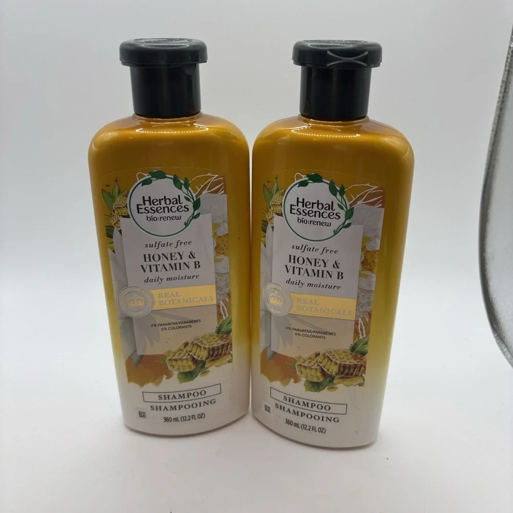 Herbal Essences Conditioner 12.2 Oz Honey & Vitamin B Daily Moist 13.5FL 2 Bottl